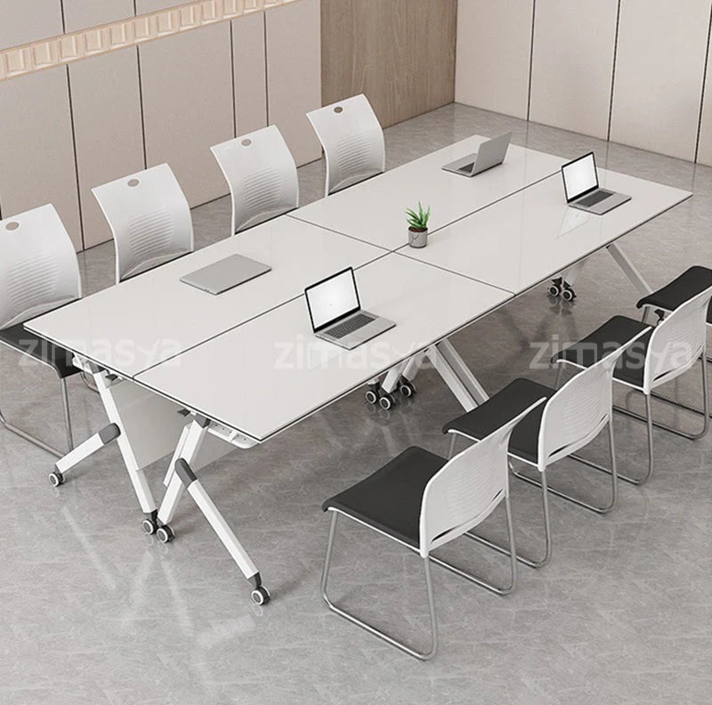 portable meeting room table minimalist desk workstation kaguyasuHYZ 2010 detailed images 13