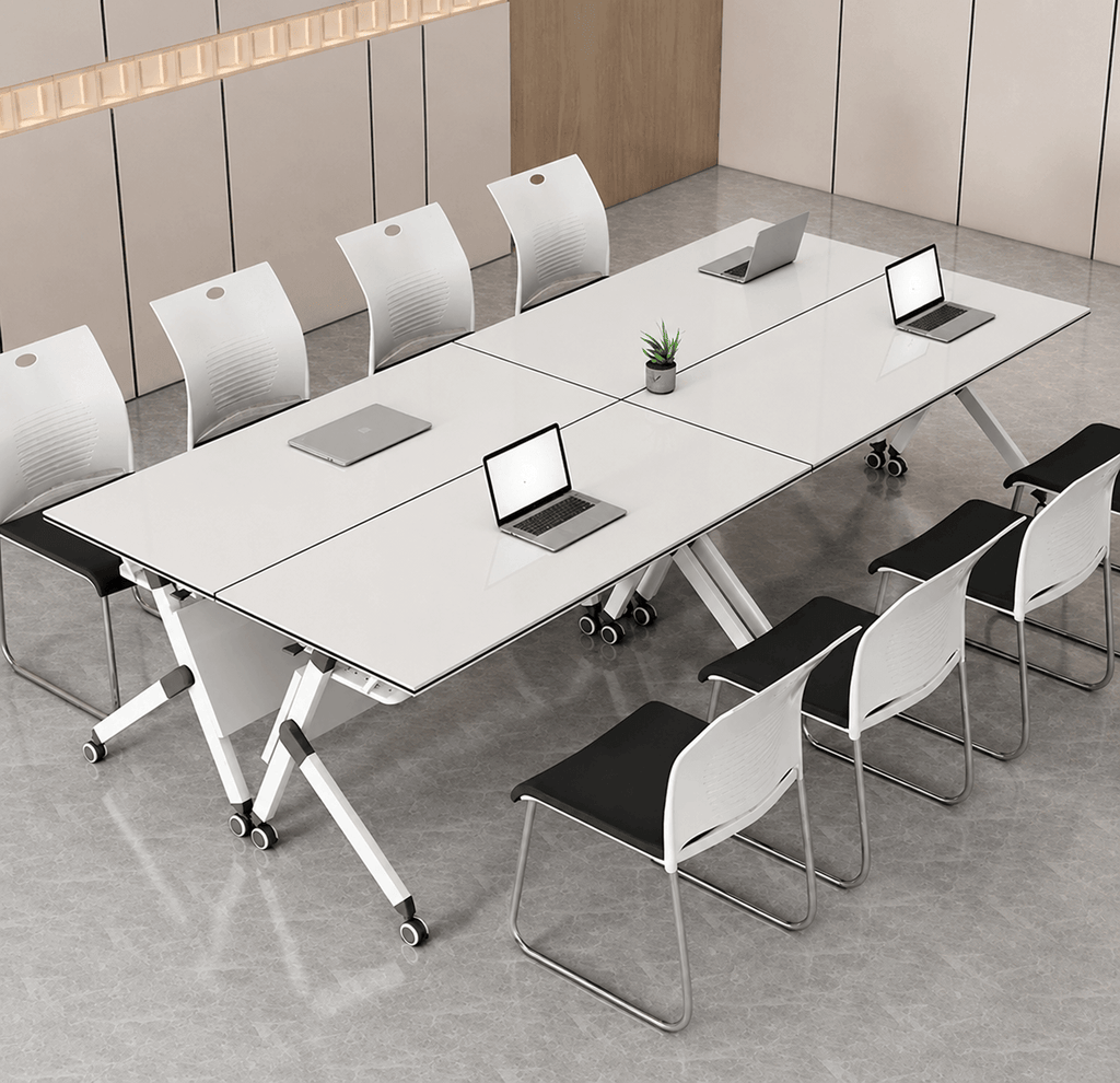portable meeting room table minimalist desk workstation kaguyasu HYZ 2010 main images 6