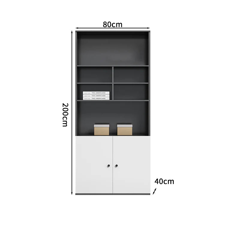 premium executive bookcase oak display cabinet design kaguyasuCWG S056 detailed images 20
