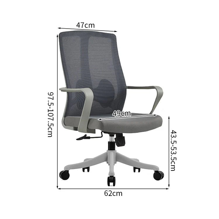 premium office chair ergonomic black office chair kaguyasuBGY K004 detailed images 1