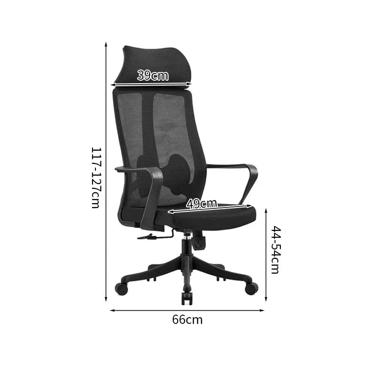premium office chair ergonomic black office chair kaguyasuBGY K004 detailed images 3