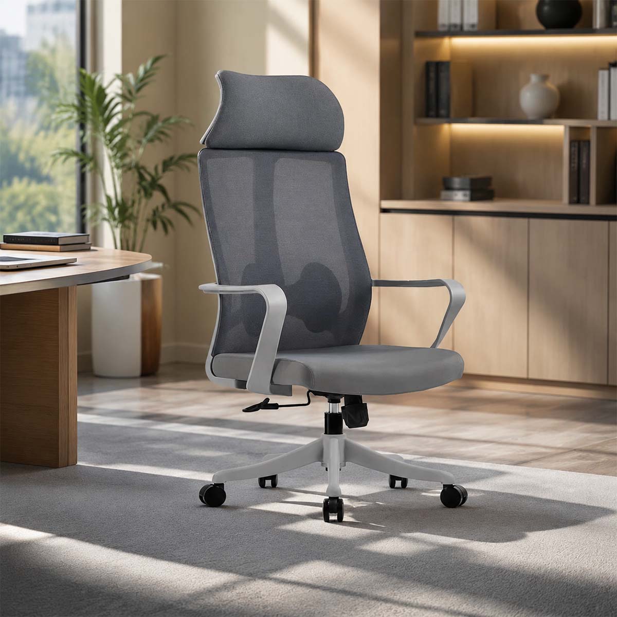 premium office chair ergonomic black office chair kaguyasuBGY K004 main images 1 Main image