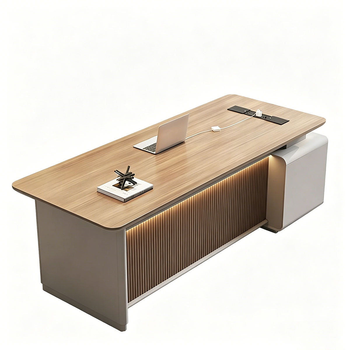 premium office desk executive desk with storage kaguyasu LBZ2332 main images 3