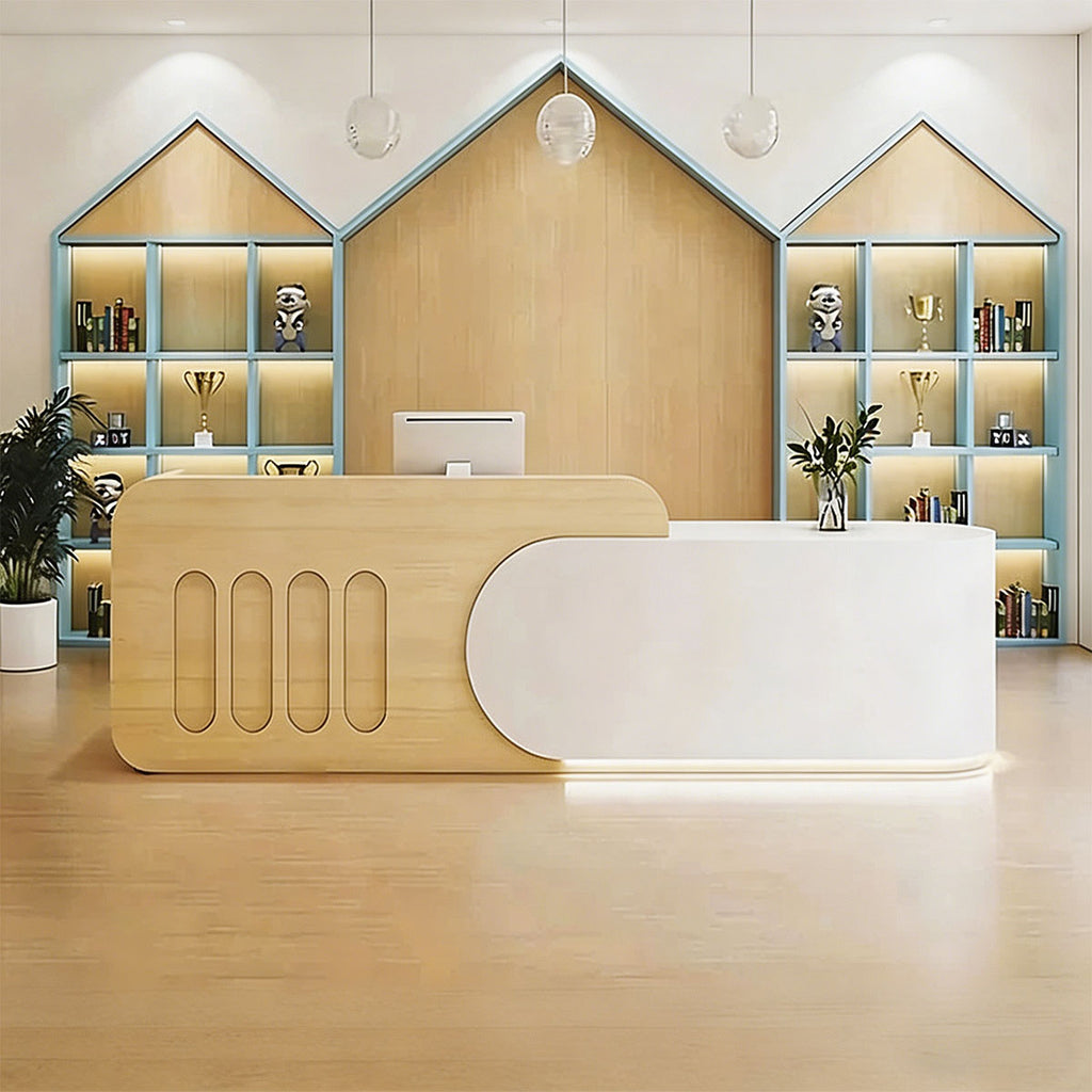 reception counter for sale reception desk kaguyasuJDT 7241 main images 4