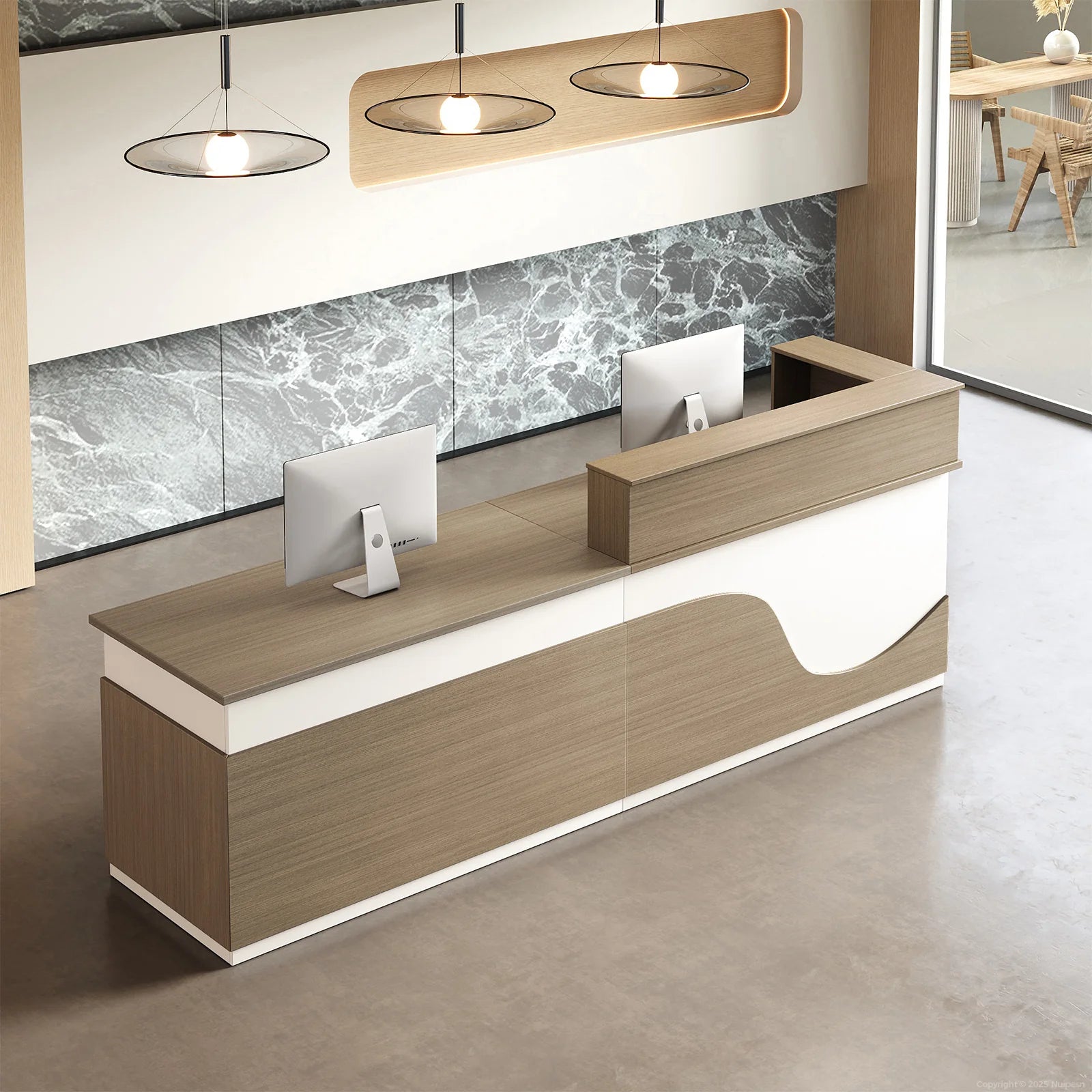 reception desk dimensions affordable reception desk kaguyasuJDT 2192 main images 4