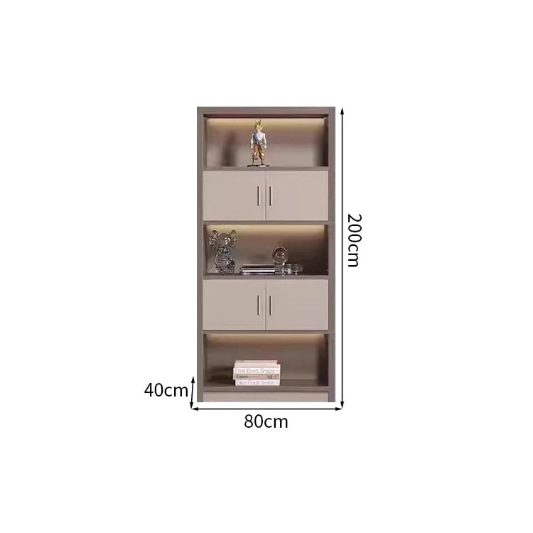 robust shelf shelving large capacity wood bookcase kaguyasuCWG K054 detailed images 14