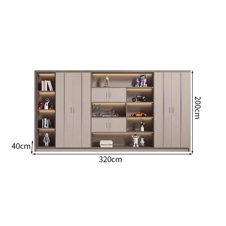 robust shelf shelving large capacity wood bookcase kaguyasuCWG K054 detailed images 20