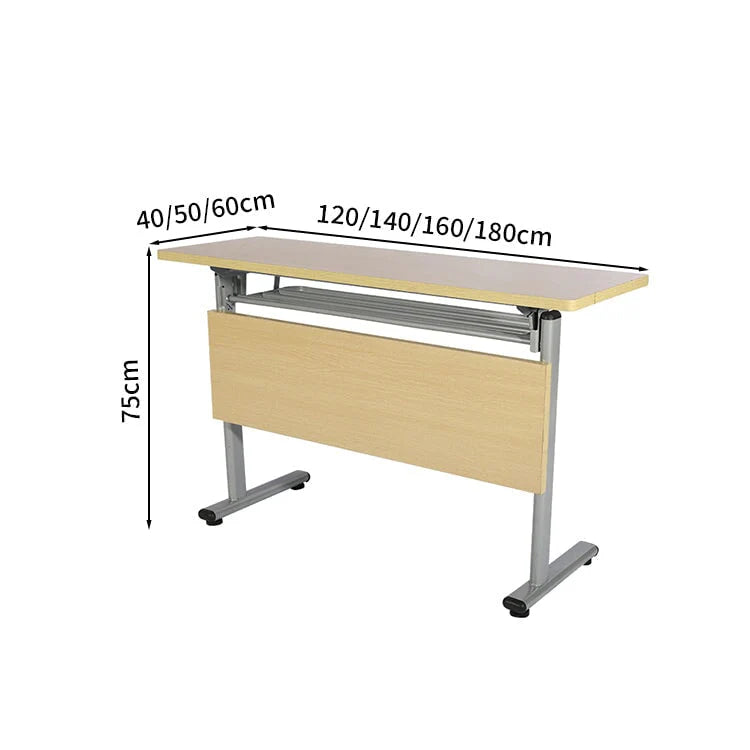 rolling school desk small mobile office computer tableHYZ T072 detailed images 3