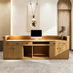 salon reception desk uk wooden reception desk kaguyasuJDT M012 main images 8