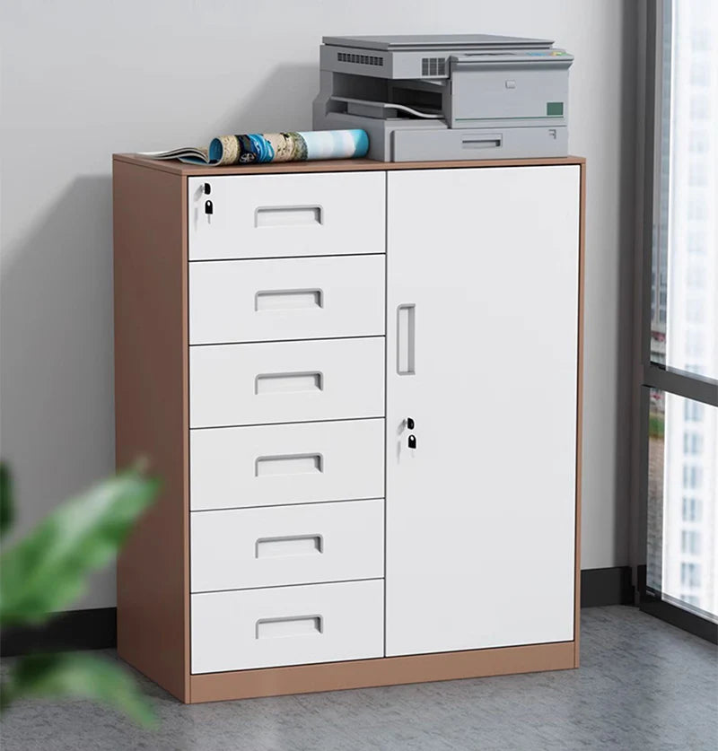 sleek steel drawer pedestal cube with storage bookcase kaguyasuCWG 2044 main images 27
