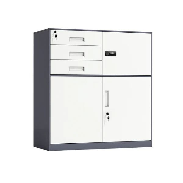 sleek steel drawer pedestal cube with storage bookcase kaguyasuCWG 2044 main images 33