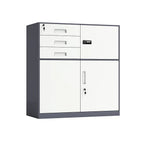 sleek steel drawer pedestal cube with storage bookcase kaguyasuCWG 2044 main images 33