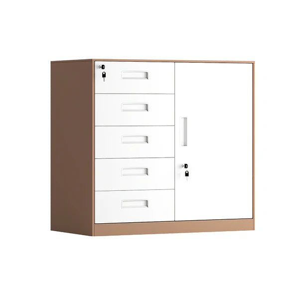 sleek steel drawer pedestal cube with storage bookcase kaguyasuCWG 2044 main images 40