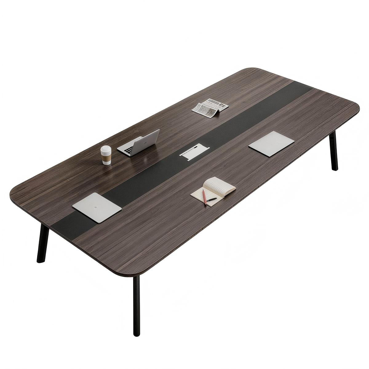 Rectangular Conference Table - 12-Seat Wooden Desk - product image 9