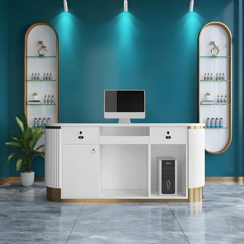 small curved reception desk modern reception desk kaguyasuJDT 7179 main images 26