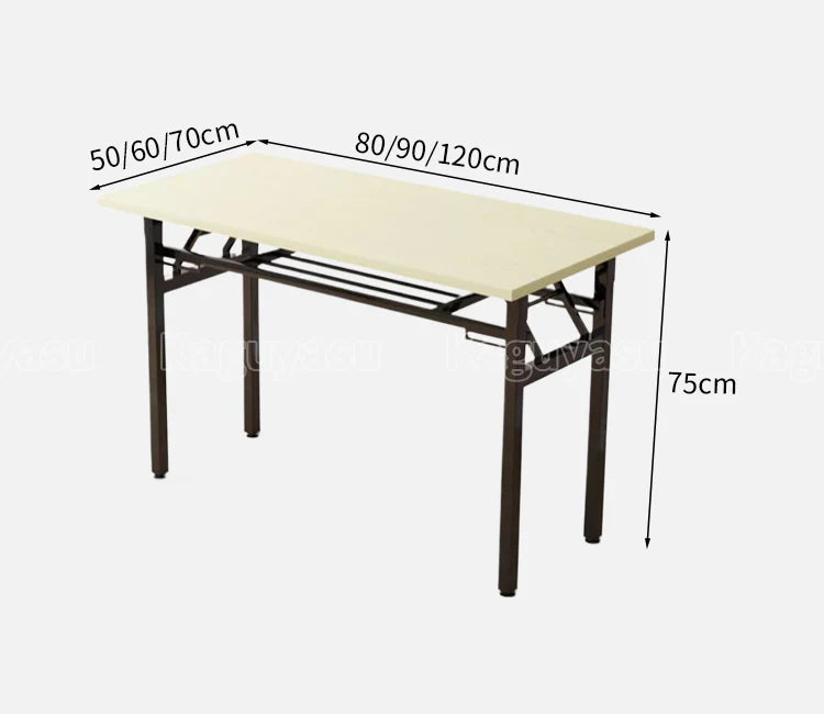 small folding desk compact computer desk kaguyasuBGZ k 008 detailed images 9