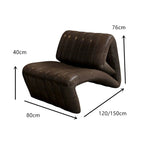 small office sofa premium 1 seater recliner sofa kaguyasuBSF K046 detailed images 2