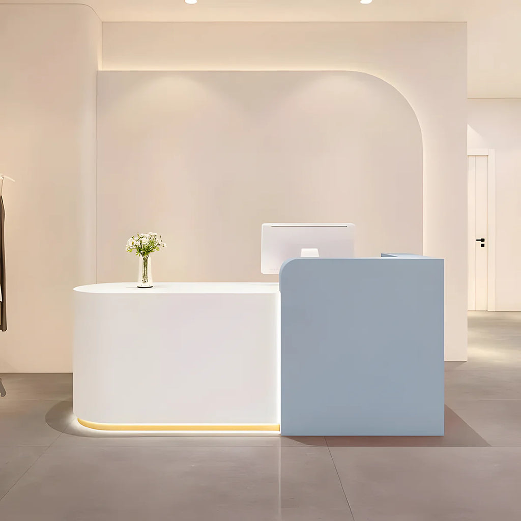 small reception desk front desk counter kaguyasuJDT 737 main images 31