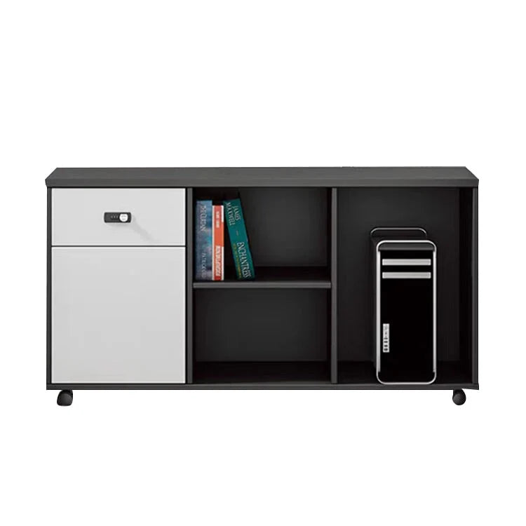 versatile bookshelf elegant sideboard cabinet in wood kaguyasuCWG 065 main images 5