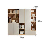 versatile bookshelf elegant storage units with doors kaguyasuLBG K027 main images 5