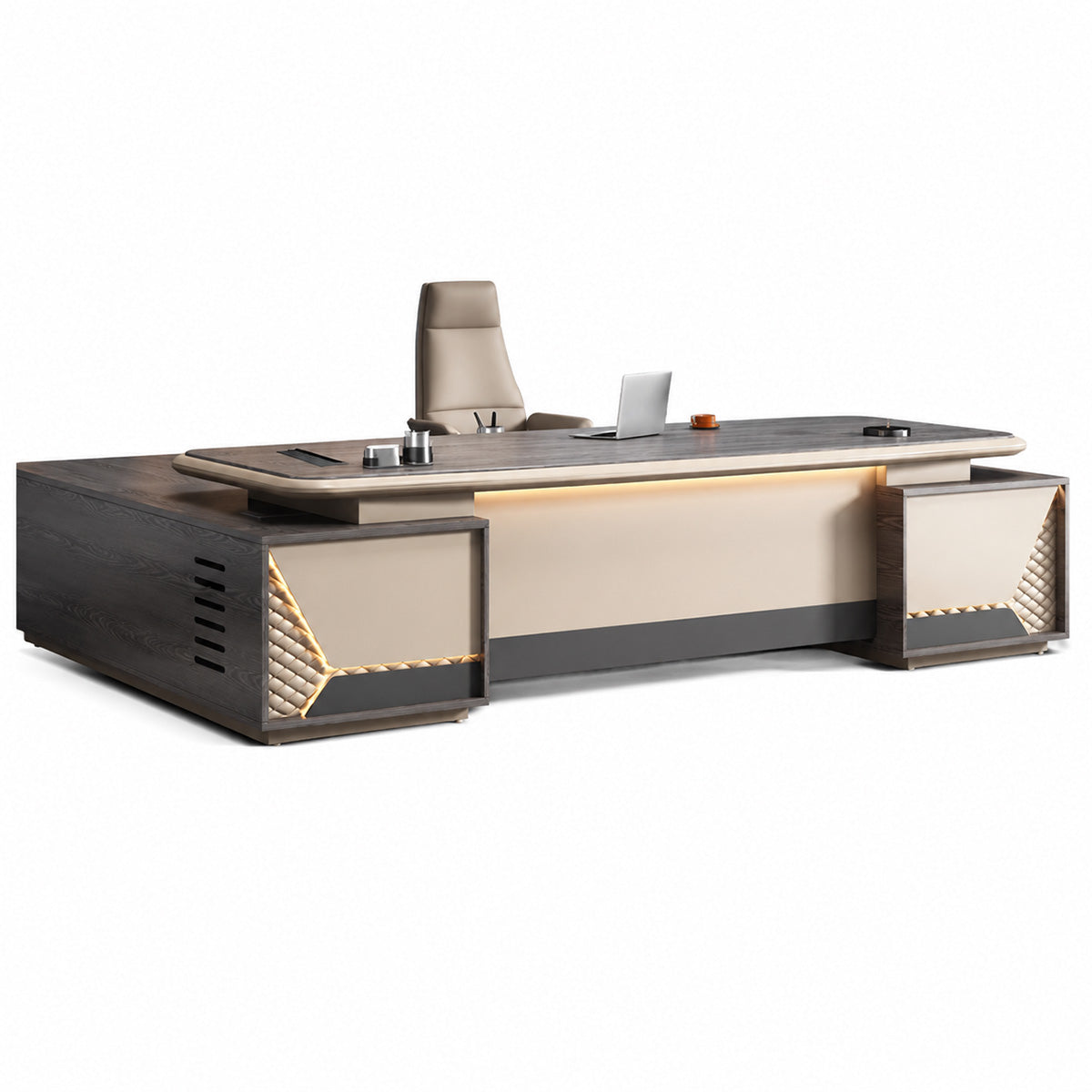 Modern Executive Desk - Large Office Desk Secondary image