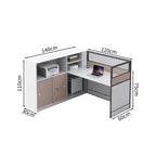 white desk with drawers white l shaped desk kaguyasuBGZ M002 main images 15