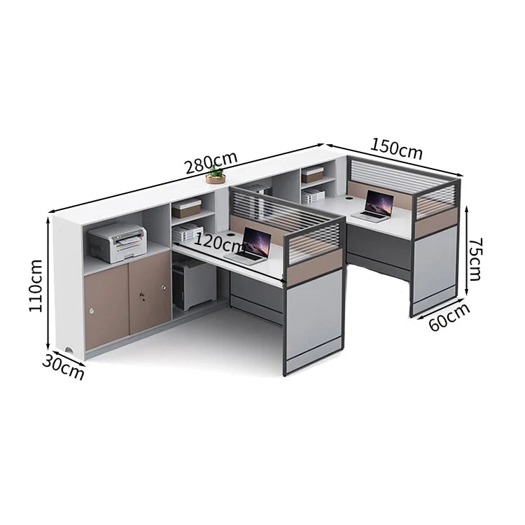 white desk with drawers white l shaped desk kaguyasuBGZ M002 main images 17