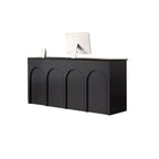 wood reception desk beauty reception desk for sale kaguyasuJDT M110 main images 1