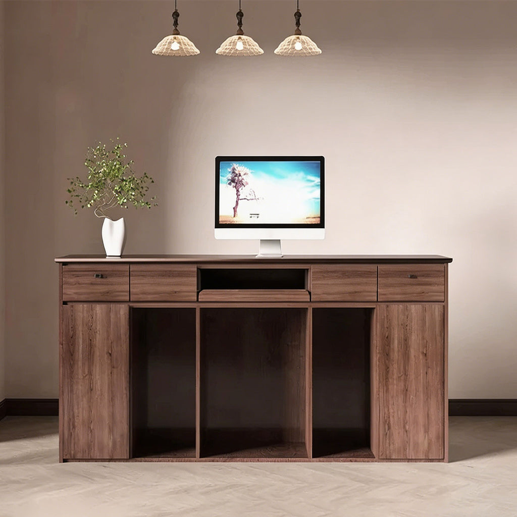 wood reception desk beauty reception desk for sale kaguyasuJDT M110 main images 5