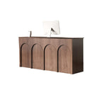 wood reception desk beauty reception desk for sale kaguyasuJDT M110 main images 6