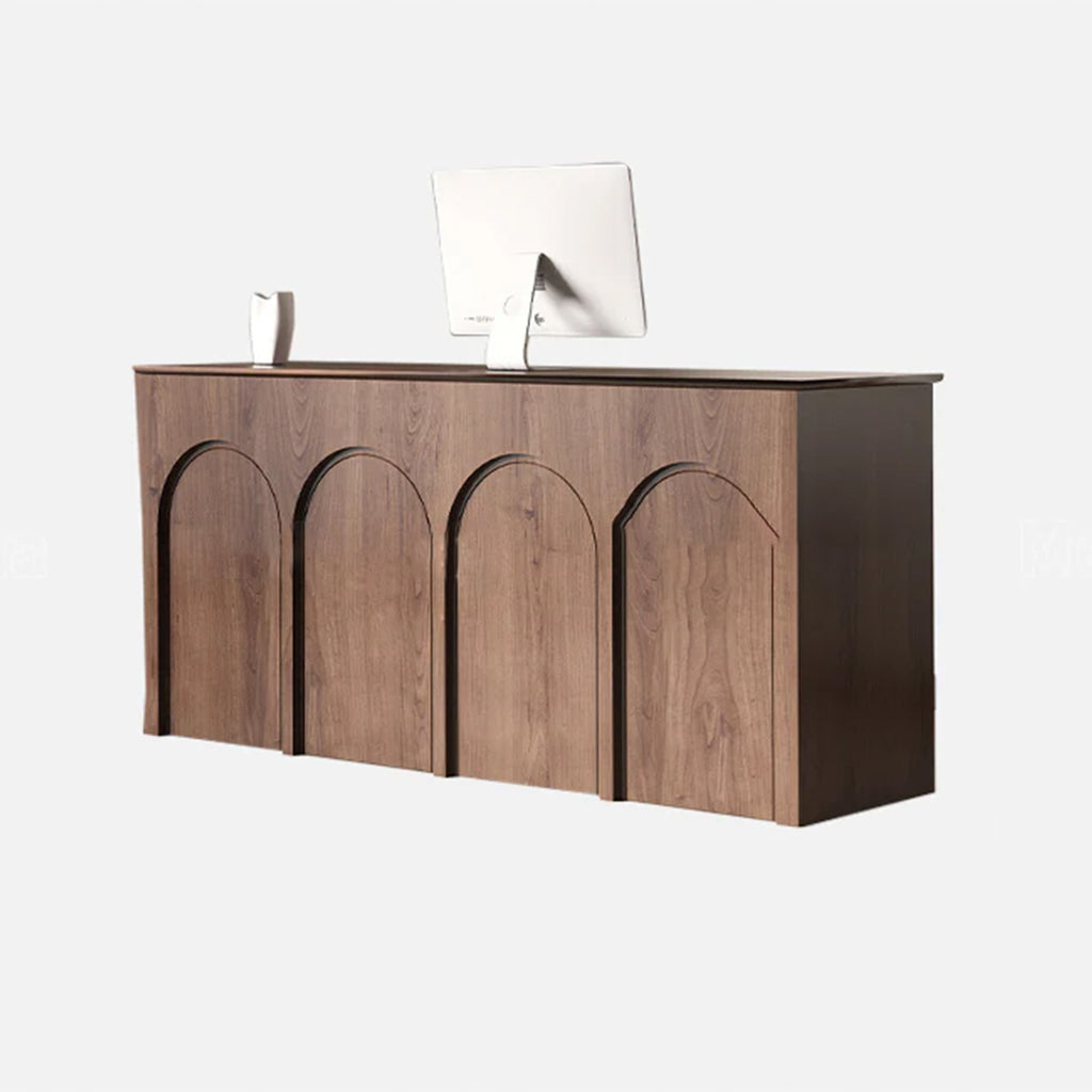 wood reception desk beauty reception desk for sale kaguyasuJDT M110 main images 9