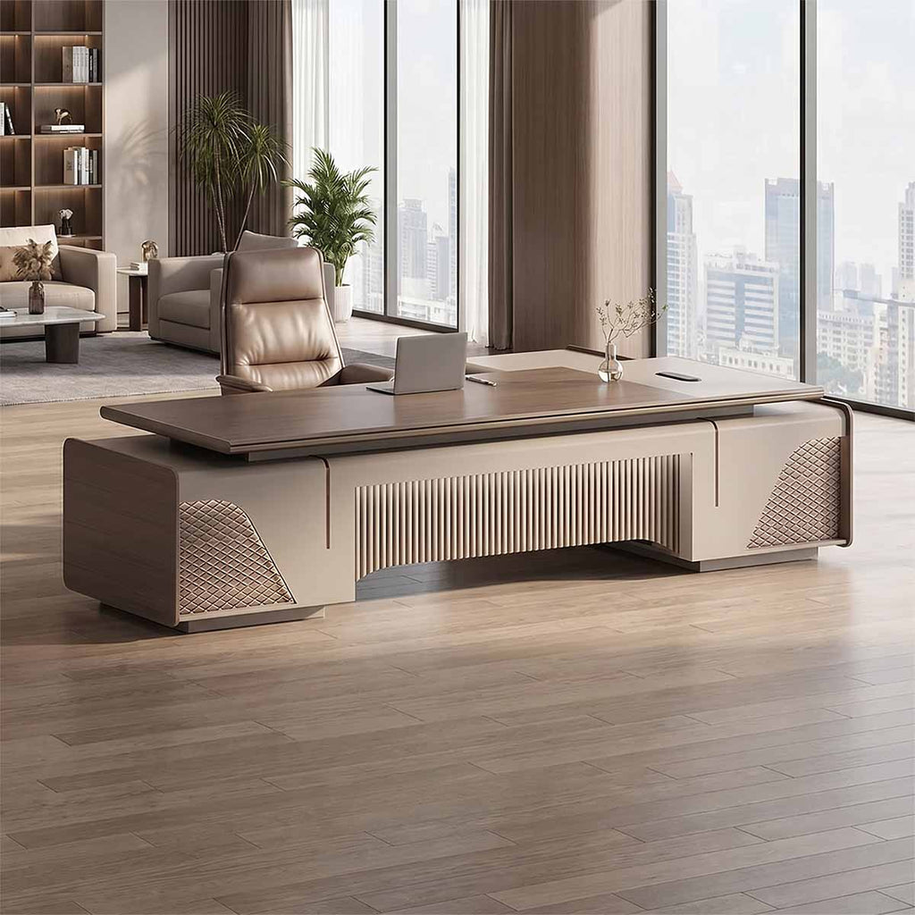 wooden desk metal desk corner desk with storage kaguyasuLBZ 10168 main images 1