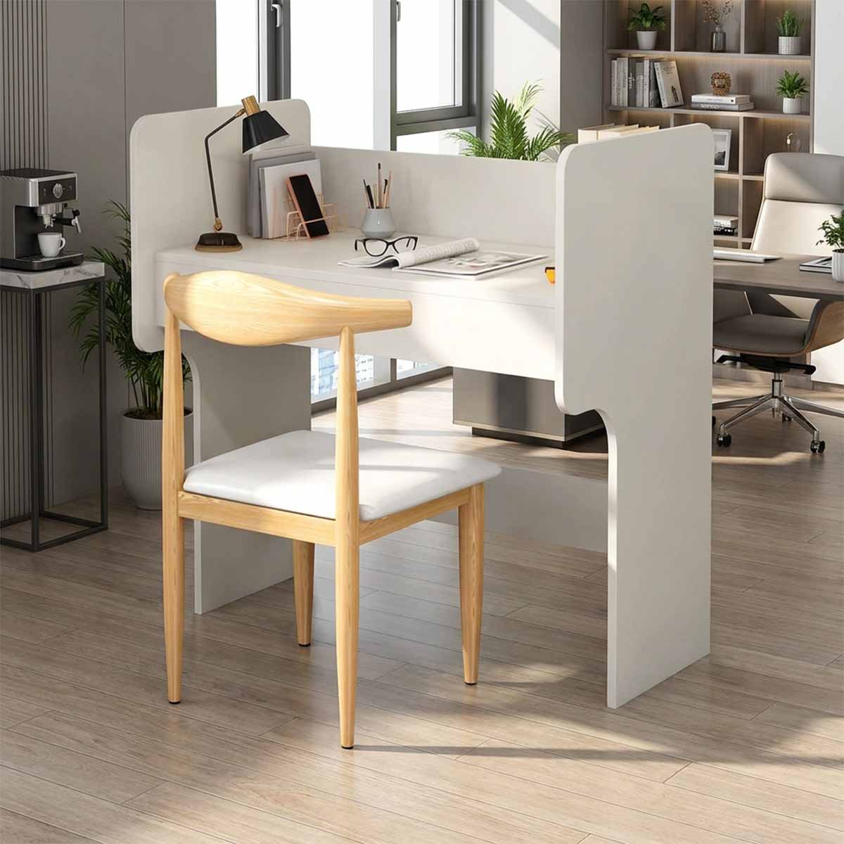 workstation tables simple wood desk kaguyasuBGZ T141 main images 2